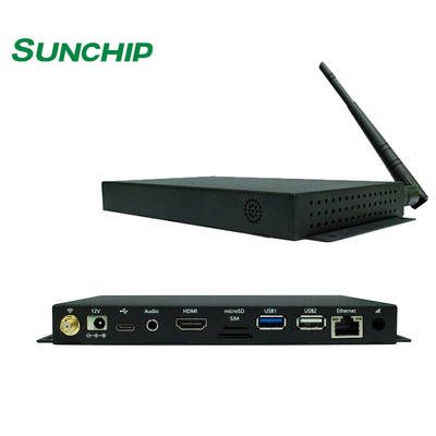 7x24 ساعة عمل Unattendance 4K FHD Industrial LCD Controller Android Media Player Box