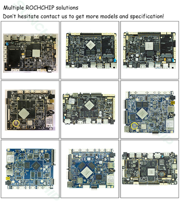 Bluetooth 4.0 Embedded Android Boards RK3399 Six Core 7 &quot;- 84&quot; Display Interface