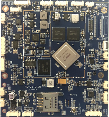 Rockchip RK3288 لوحة نظام مضمن رباعي النواة LVDS EDP MIPI 4K إيثرنت BT