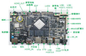 Bluetooth 4.0 Embedded Android Boards RK3399 Six Core 7 &quot;- 84&quot; Display Interface