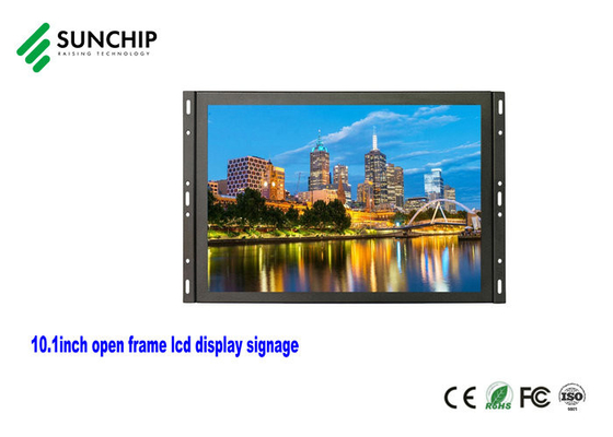 8 - 21.5 بوصة شاشة عرض LCD بإطار مفتوح 4G LTE تعمل باللمس حالة معدنية اختيارية للإعلان