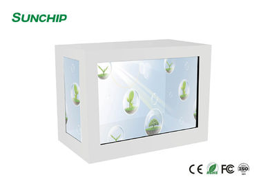 شاشة عرض LCD شفافة عالية الدقة ، شبكة Wifi LCD شفافة